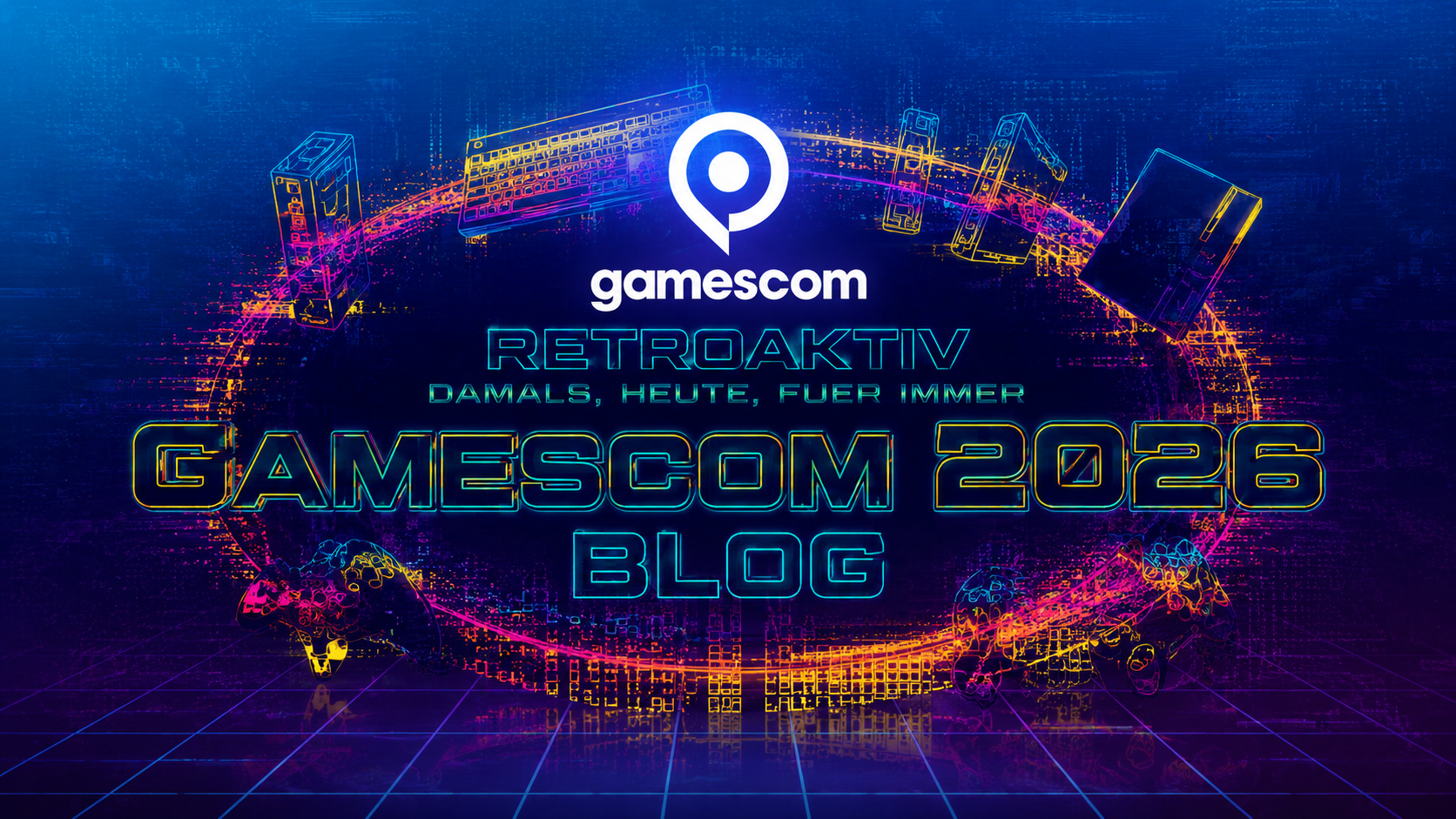 Der RetroAktiv Gamescom 2026 Blog / Feed ist offiziell gestartet.