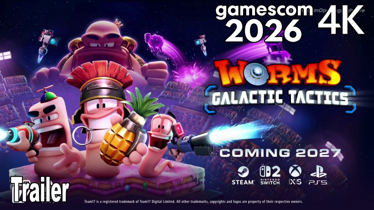 Gamescom 2026 Live: Worms wird zum Taktik-Roguelike
